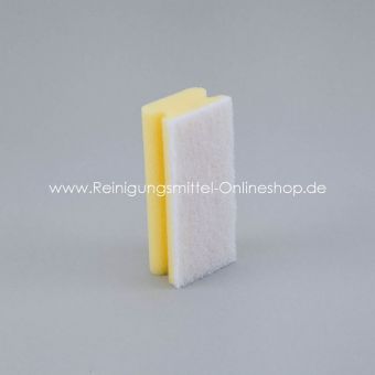 Padschwamm gelb/weiß, 15,0 x 7,0 cm 