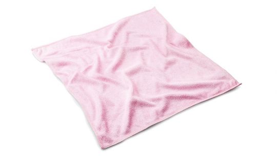 MEGA Clean Microfasertuch Stretch light  40 x 40 cm - rosa 