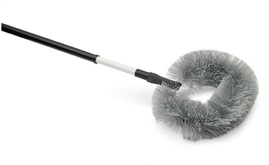 Nölle Profi Brush - ovale Staubbiene mit Teleskopstange 