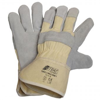 Handschuhe Rindspaltleder SPLIT STAR1, Gr. 10 