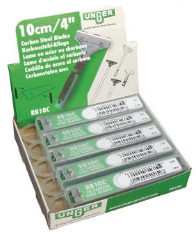 Unger Ersatzklingen für Sicherheitsschaber 10 cm, 10 Stck 