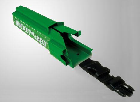 Köcher Bucket on a Belt - grün 