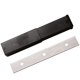 Unger KLINGEN Edelstahl für Ninja Glasschaber 10 cm - 25 Stück 