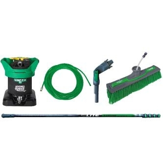 Unger HydroPower Ultra S- Reinwassersystem für Einsteiger - Set mit Carbonstange Composite  6m 