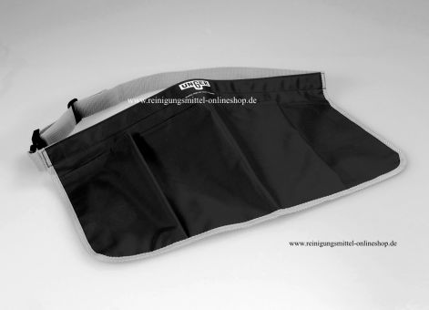 UNGER Glasreinigerschürze  aus stabilen Nylon in schwarz 