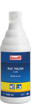 BUZIL Buz Polish gebrauchsfertige Scheuermilch - 600 ml Flasche mit Dosierkopf 