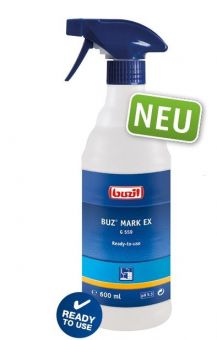 Buzil Mark Ex Oberflächen- und Kunststoffreiniger - 600 ml Sprüfflasche 