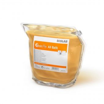 ECOLAB Oasis Pro All Bath - Allzweck-Fettlöser und Badreiniger - 2 x 2 Liter 