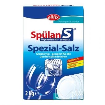 eilfix Spülan Regenerier-Salz für Spülmaschinen - grobkörnig  2 Kg 