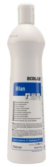 ECOLAB Rilan milde Scheuermilch für Küchen- und Sanitärbereich - 750 ml Flasche 