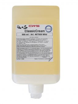 CWS Seifencreme - (Typ 467) ClassicCream Mild blumiger Duft - 12 x 500 ml Kartusche 