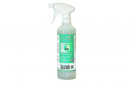 "Solution Nr. 3" Fleckentferner für Teppiche und Polster - 500 ml Flasche 