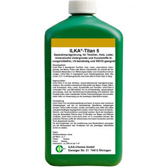 +gratis Mikrofasertuch / ILKA®-CHEMIE Titan-5 Spezialimprägnierung - 1 Liter Flasche 