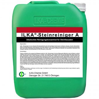 +gratis Fuginator / ILKA®-CHEMIE Steinreiniger A für kalziumhaltige Steinböden - 10 Liter Kanister 