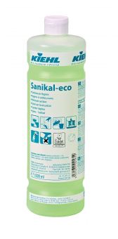 KIEHL Sanikal-eco säurefreier Sanitärreiniger - 1 Liter Flasche 