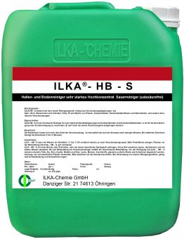 +gratis Fuginator / ILKA®-CHEMIE HB-S Hallen- und Fliesenreiniger-Konzentrat - 20 Liter Kanister 