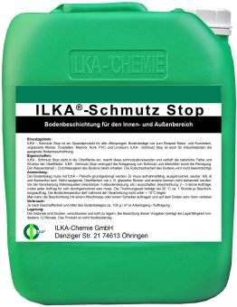 +gratis Fuginator / ILKA®-CHEMIE SchmutzStop Beschichtung für Innen- und Außenbereich - 10 Liter 