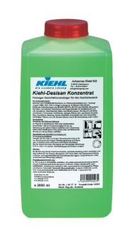 Desinfektionsreiniger für Sanitärbereiche Desisan von Kiehl - 2 Liter Flasche 