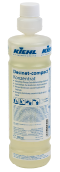 Desinfektionsreiniger-Konzentrat Desinet-compact von Kiehl - 1 Liter Flasche 