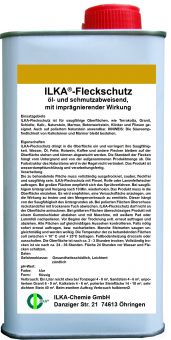 + gratis Mikrofasertuch / ILKA®-CHEMIE Fleckschutz Schmutzabweisende Steinimprägnierung - 1 Liter 